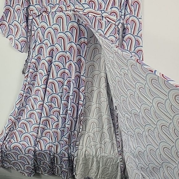 NWT Lila Rainbow Labor & Postpartum Gown One Size - Picture 5 of 11